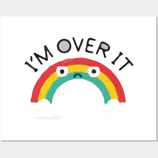 funny rainbow desing gift Posters and Art